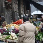 Italian street market